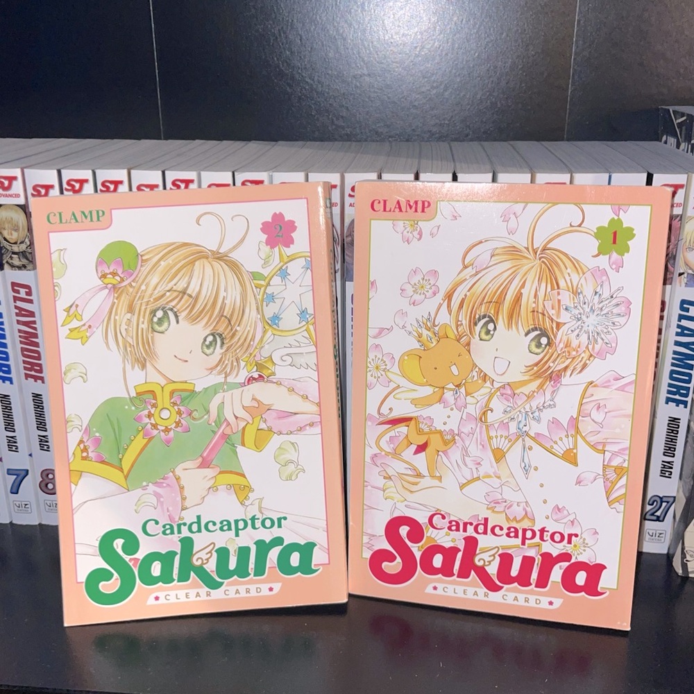 Card Captor Sakura Clear Card vol 1-2 manga